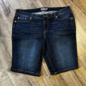 Torrid Deep Indigo Jean Shorts